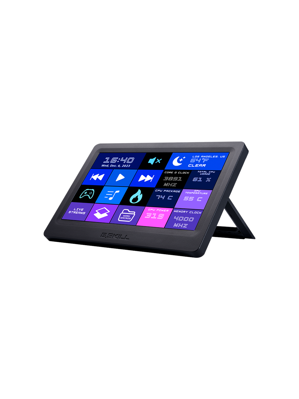 G.Skill WigiDash - 7" Widget Dashboard