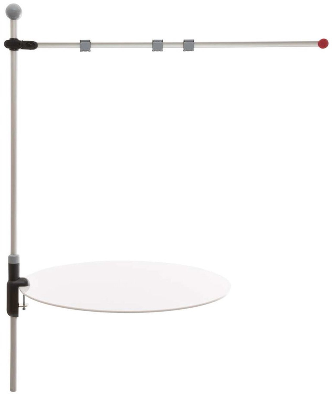 MAUL Presenteer met tafelklem 100 cm - Zilver - Aluminium - A1