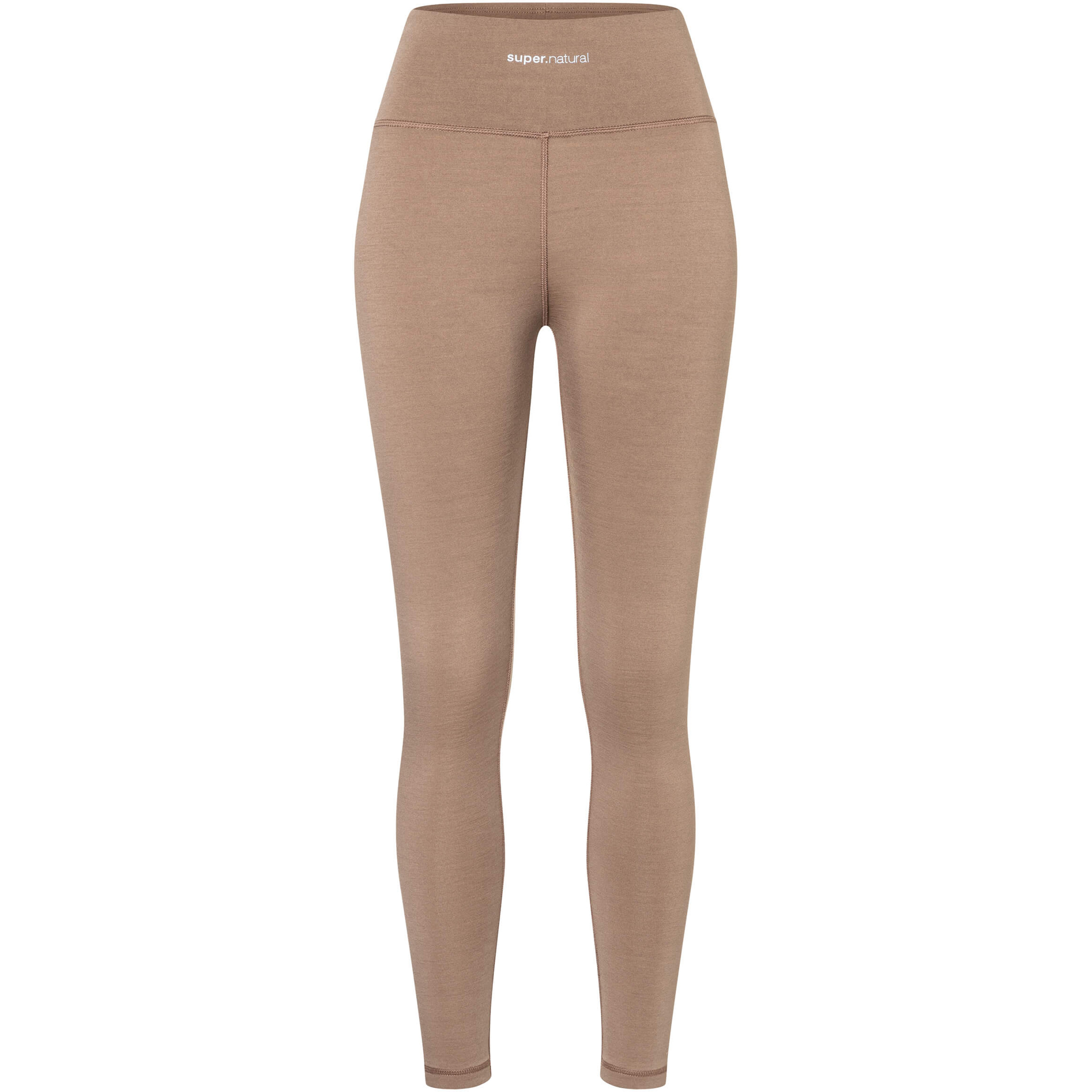 Super.Natural High Rise Tights Damen Laufhose braun Größe L Yoga | Laufen Hautfreundlich Merinowolle