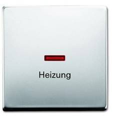 Busch-Jaeger Abdeckung Heizungs-Notschalter Pur Edelstahl Edelstahl 2CKA001751A2963 1 St.