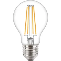 Philips CorePro - Glühbirne mit LED-Filament - Form: A60 - klar Finish - E27 - 7 W - Warmweiß - 2700 K