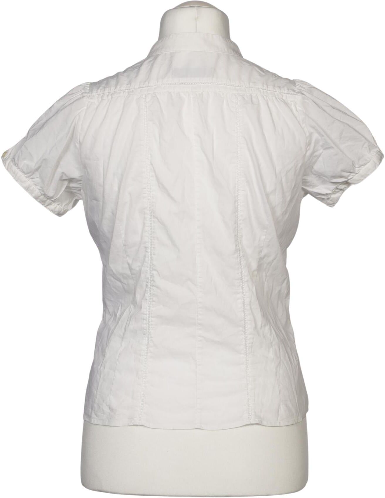 Bruuns Bazaar Damen Bluse, Weiß, Gr. M, kein / Etikett - Second Hand