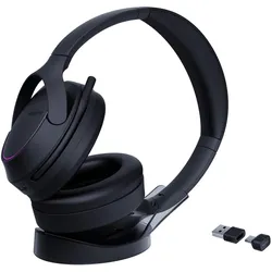 Yealink Bluetooth Stereo Headset BH 78 Active Noise Cancellation (ANC), Geräuschunterdrückung, Bis zu 38 Stunden Gesprächszeit, Inkl. Halter und USB-C