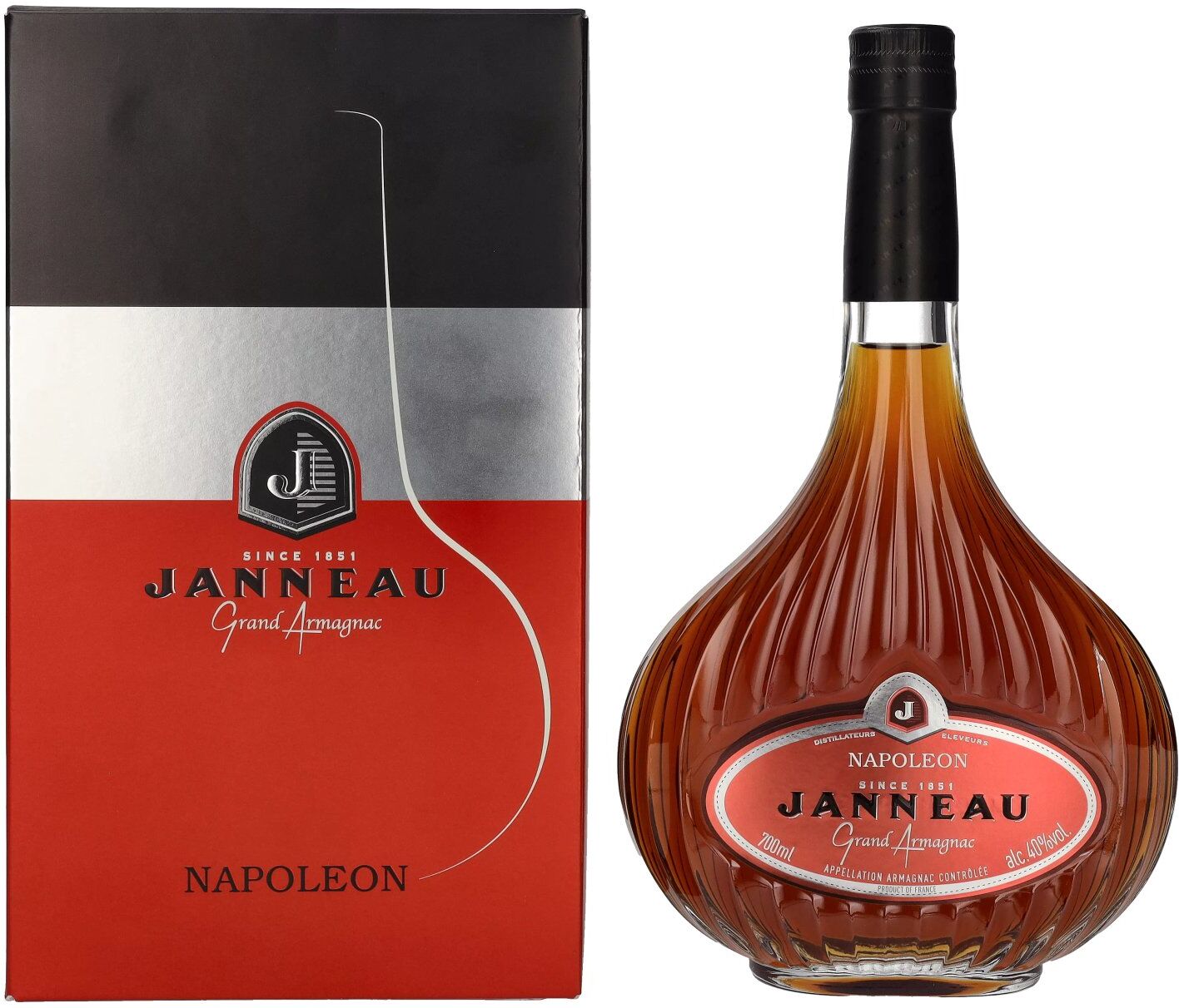 Armagnac Janneau Janneau Napoleon Grand Armagnac 40% Vol. 0,7l in Geschenkbox