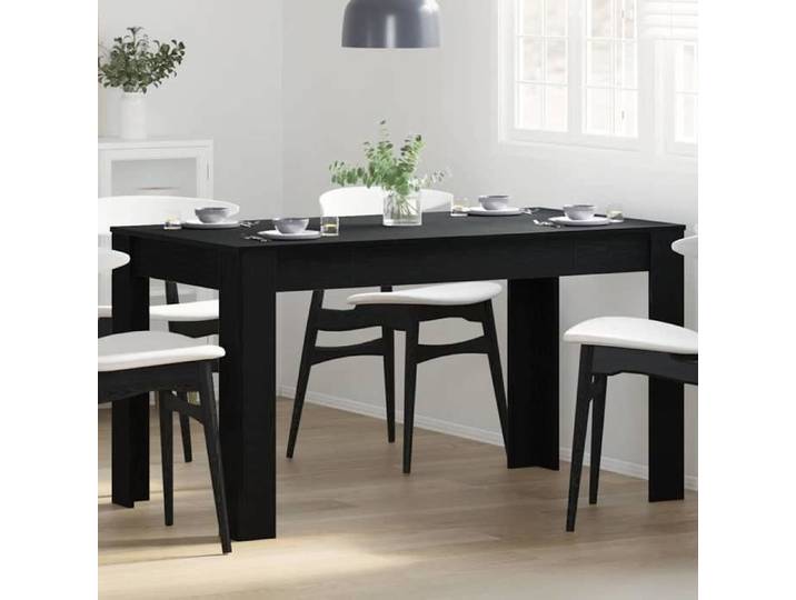 SALE 2026 Table de salle à manger/Table de repas moderne - moderne-design - bois d'ingénierie - noir 911jqy40o7713