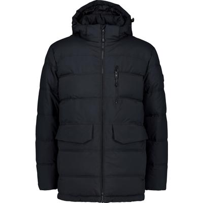 Parka LINDBERGH "Parka Comfort Fit", Herren, Gr. M, charcoal, Obermaterial: 100% Polyester. Futter: 100% Polyester. Füllung: 100% Polyester, unifarben, Jacken Parka