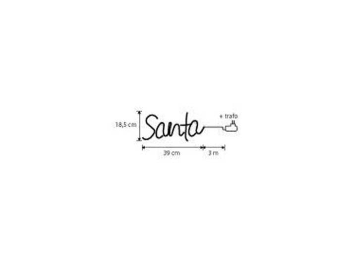 Luca Lighting neon kerstdecoratie santa led