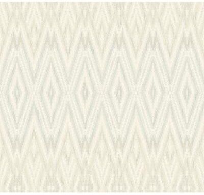 Candice Olson Diamond Marquise Light Neutral Wallpaper