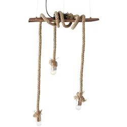 Boltze Pendelleuchte Toko, Dimmbar, L50 x B20 x H200 cm