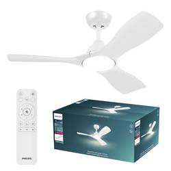 Philips LED Olas Deckenventilator 30 W mit Fernbedienung, Dimmbar 8721103096005