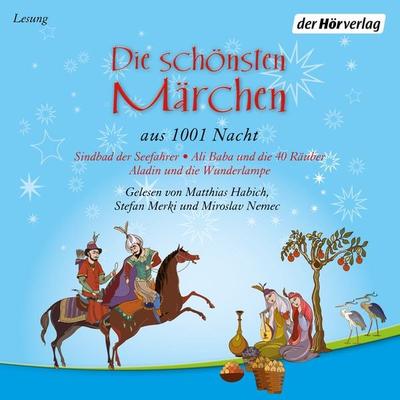 Die schönsten Märchen aus 1001 Nacht - , Audio, 9783844544343