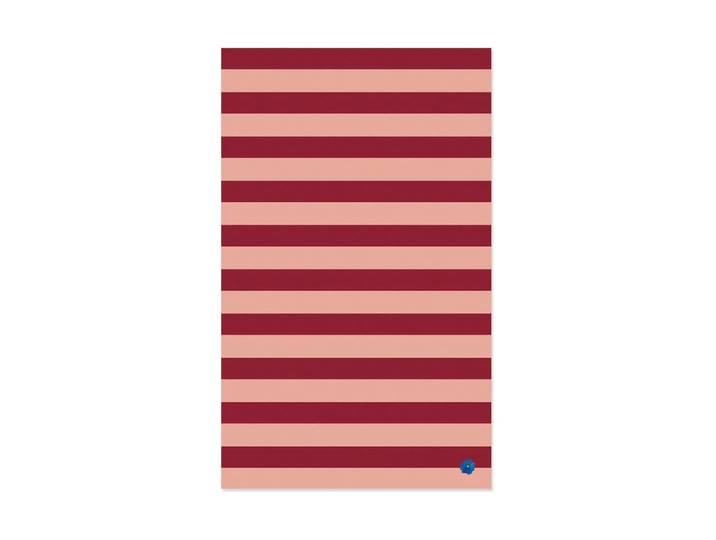 Byon Nappe Leya Stripe 150x250 cm Rouge-rose