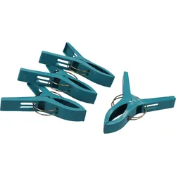 Berger Handtuchclip Coogee 4er Set hellblau