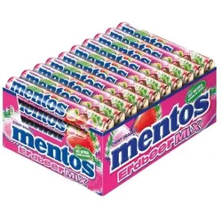 Mentos Kaubonbons »Erdbeer-Mix« 40 Rollen