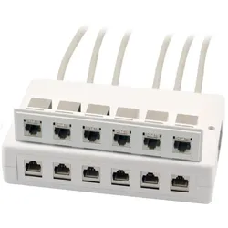 EFB Elektronik ET-25174.1 Steckdose RJ-45 Weiß