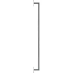 Duravit Karree Badetuchhalter 0099601000 86,8 x 7 cm, chrom