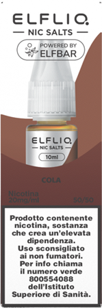 Elfbar Elfliq Cola Liquido Pronto 10ml