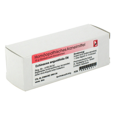 Dr.RECKEWEG & Co. GmbH ECHINACEA ANGUSTIFOLIA D 6 Globuli 10 g 00908231