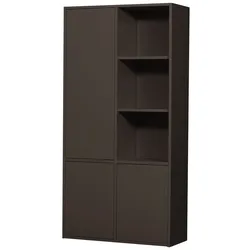 Schrank Merel - Kiefernholz Mittelbraun, 100 cm