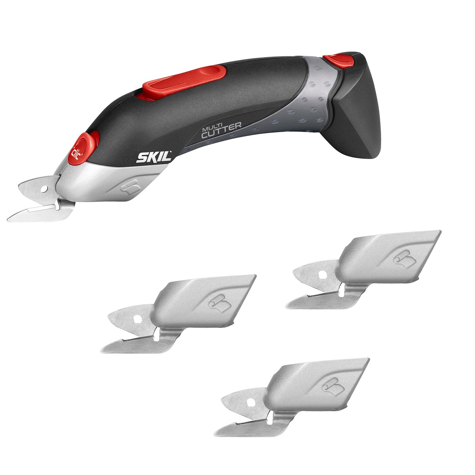 Skil Akku Schere Multi-Cutter 2900 AJ + 4 Scherenkäpfe 1 Akku, Schneidwerkzeug