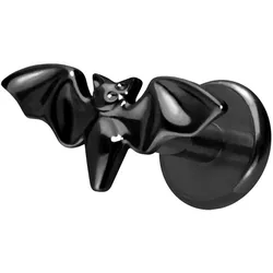 Titan Labret mit Innengewinde FLEDERMAUS