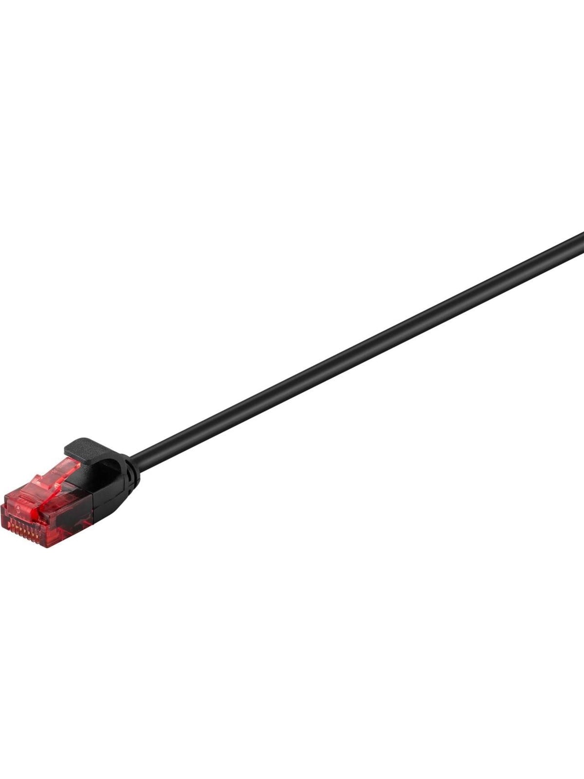 Pro LAN CAT 6 slim U/UTP - Schwarz - 2m