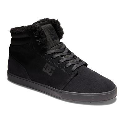 Winterboots DC SHOES "CRISIS 2 HI WNT", Herren, Gr. 43, atmungsaktiv, schwarz (schwarz, schwarz), Leder, Schuhe Winterboots, Winterschuhe, Winterstiefel, Snowboots
