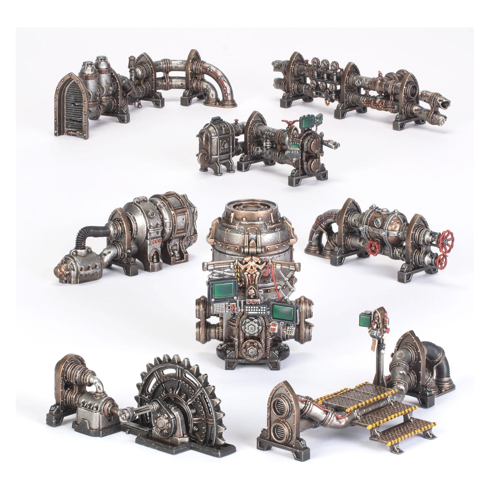 Games Workshop Warhammer Necromunda: Zone Mortalis - Factoria-Rohre (Kunststoff) (74694298)