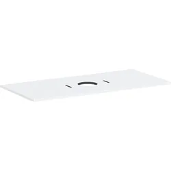 Hansgrohe Konsole Xilesa E 1180x550mm m.Ausschnitt mitt.f.Aufsatzwasch.o.Hl mattweiss, 54277700 54277700
