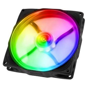 Noiseblocker Blacknoise B12X-PS-BL Computergehäuse Ventilator 12 cm Schwarz 1 Stück(e) (120 mm, 1x) (ITR-B12X-PS-BL)