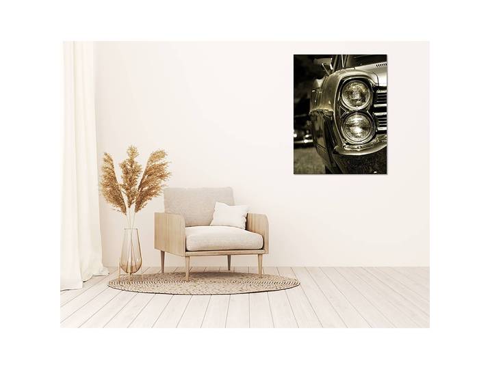 Tableau déco Classic Cars Alu-Dibond Multicolore 70 x 90cm