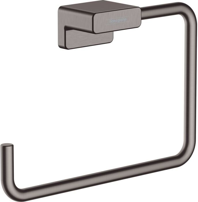 Hansgrohe AddStoris Handtuchring 41754340 Wandmontage, Metall, brushed black chrome