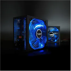 Tooq Technology TQXGEII-700SAP Netzteil 700 W 20+4 pin ATX ATX Schwarz (700 W), PC Netzteil, Schwarz