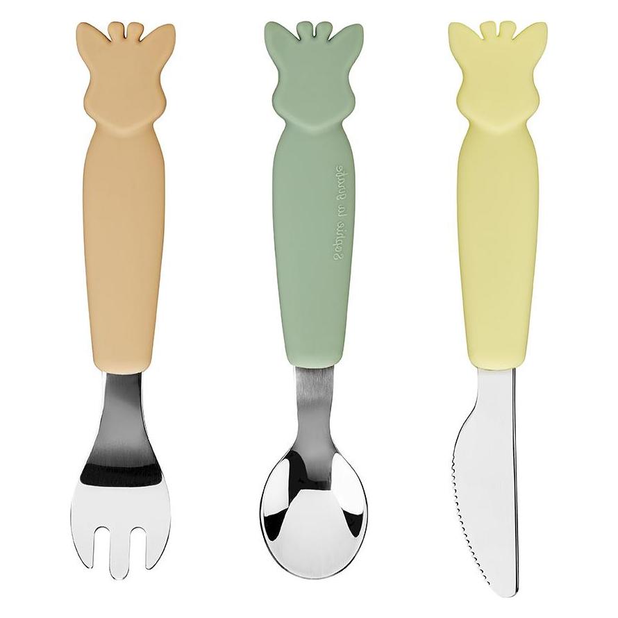 Sophie la girafe Kinderbesteckset 3-teilig (010005)