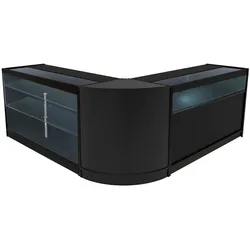 Triton LED Verkaufstheken-Set CM60 + K1500 + B1500 - Schwarz