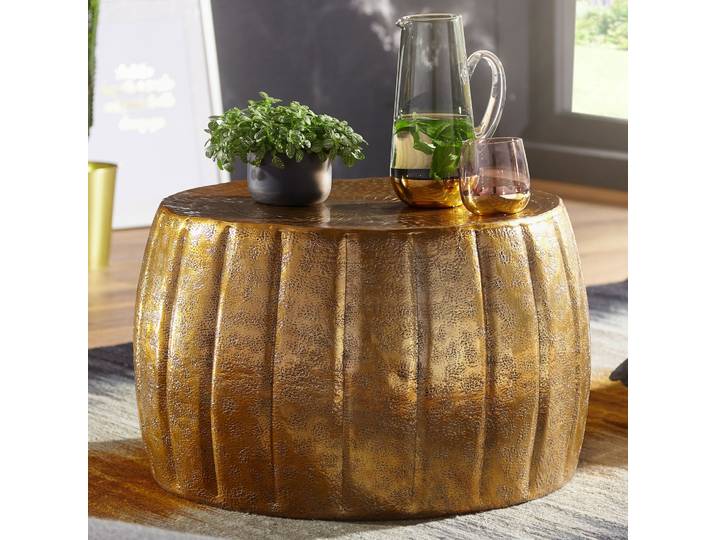home24 Salontafel Rendel 60 x 36cm goud