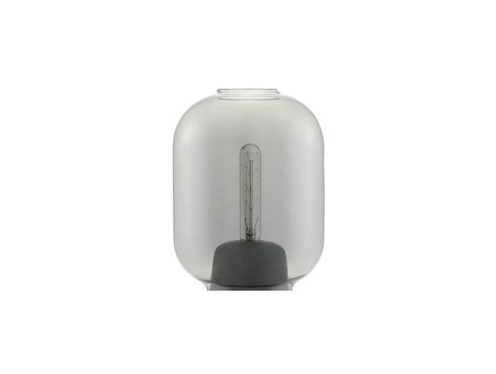 Amp Dôme pour Lampe de Table Fumé - Normann Copenhagen - Salon / séjour - Verre