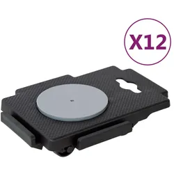vidaXL, Transportwagen, Inlenes (3 Stück) (150 kg)