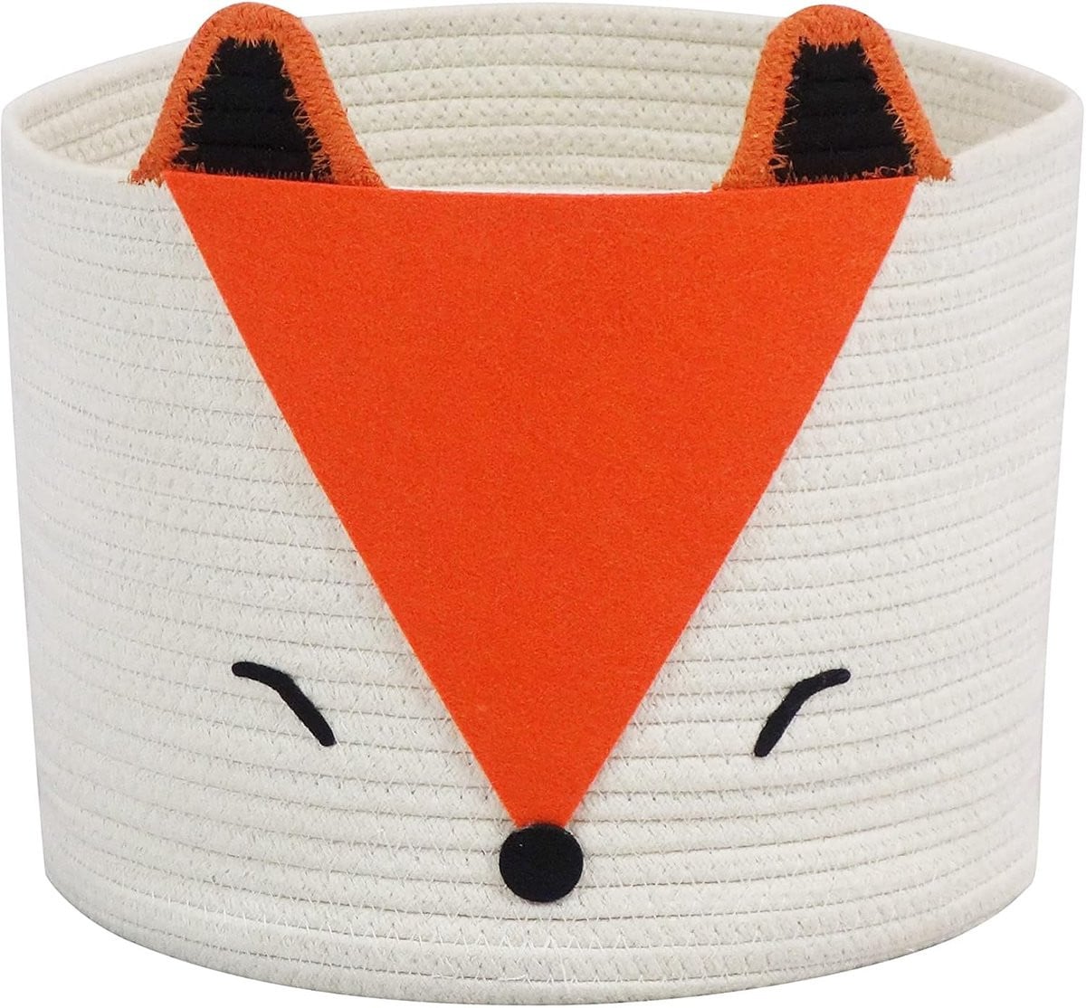 Fox Opbergmand Medium - Multifunctionele Textiele Opbergmand voor Babyartikelen en Speelgoed