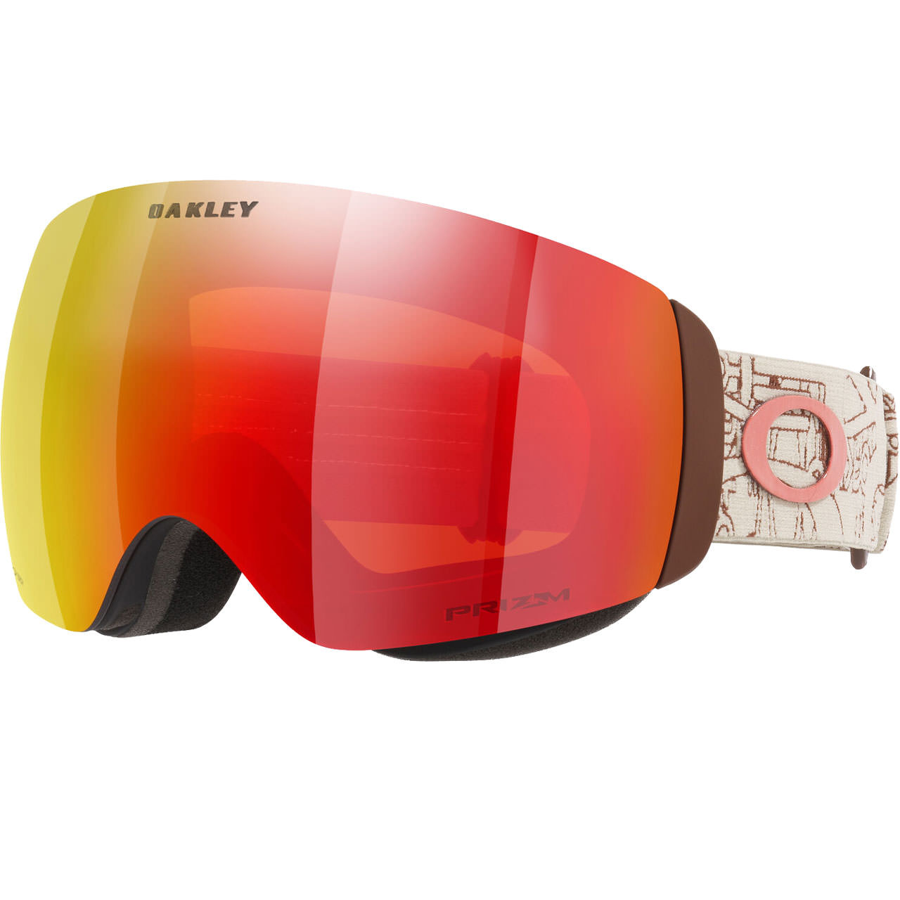 Oakley Flight Deck M heritage text sand/ Prizm Torch Iridium