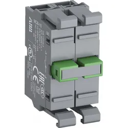 ABB MCB-20G Doppelkontaktblock vergoldet, 2 Schließer