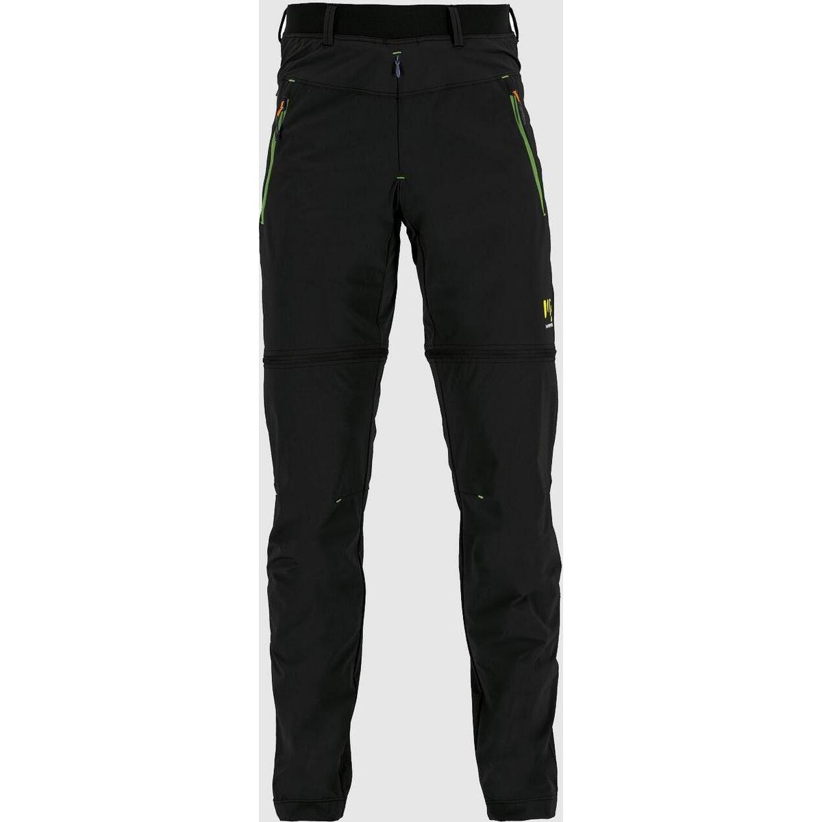 Karpos TRE Cime Zip-off Pants black/jasmine green (081) 58 2501071-081-58