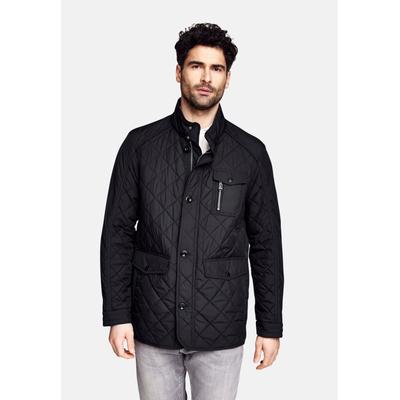 Outdoorjacke NEW CANADIAN "ALL SEASON", Herren, Gr. 56, schwarz, 100% Polyester, unifarben, normal, Jacken Outdoorjacke, mit Strickeinsatz am Innenkragen