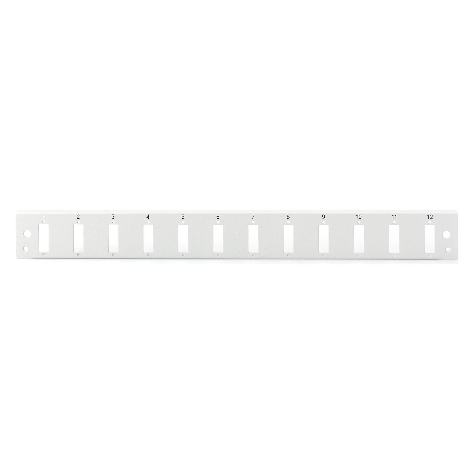 Digitus Glasfaser Spleissbox Frontblende, Schnellverschluss, 12x SC DX, 1HE (DN-96201-QL)