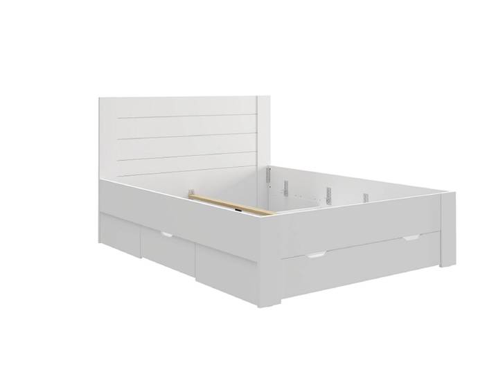 Bett SALAMIS 160x200cm spanplatte weiss