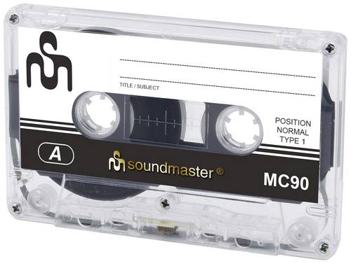 Soundmaster Audiokassette 90 min 5er Set