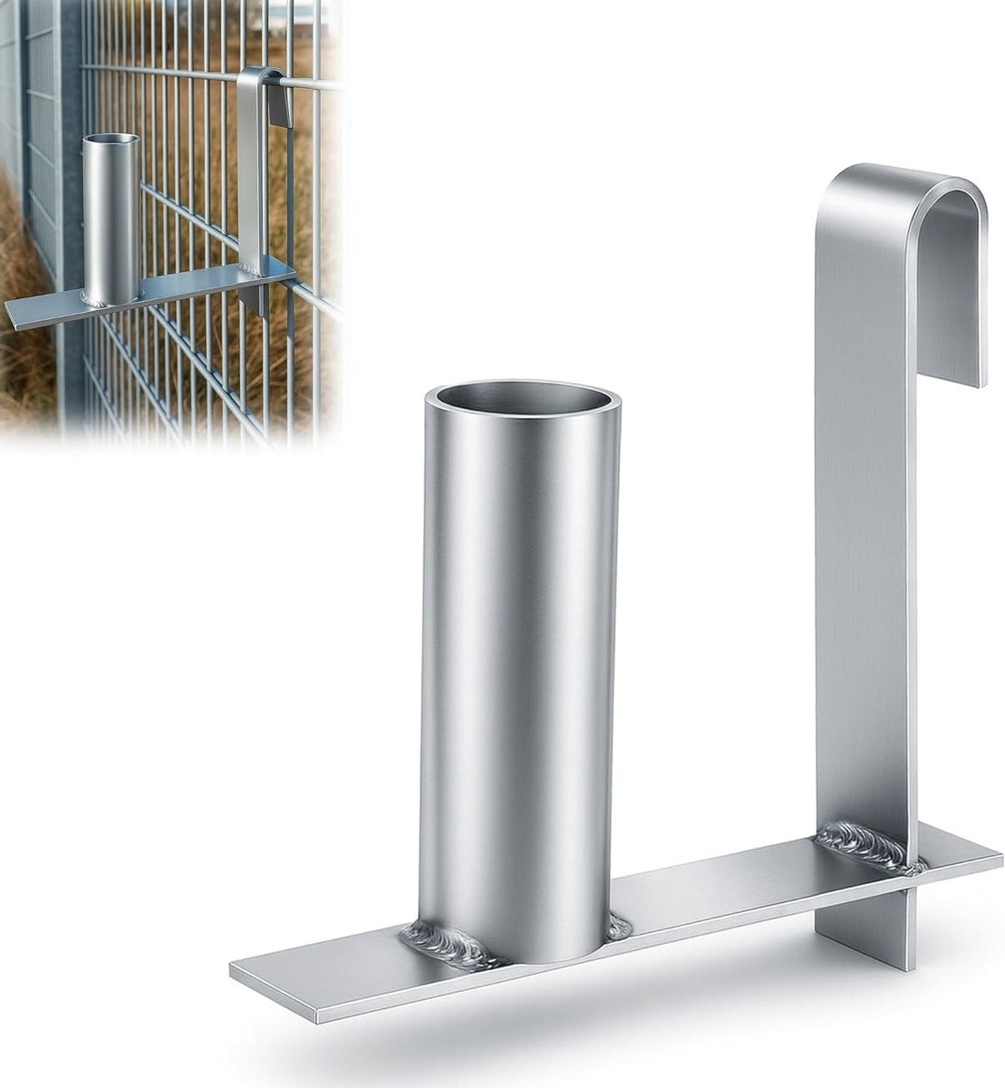 Privacy Scherm Rol Hulp Tool voor snelle installatie van tuin privacy schermen - RVS en PVC