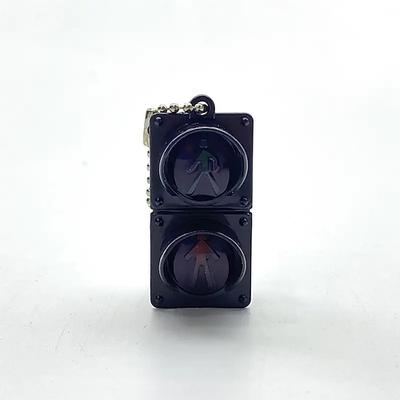 Ampelschlüssel – echte rote, grüne und gelbe Ampeln, kompatibel mit Rucksäcken, Fahrrädern und Taschen – ein süßes Geschenk für Autofahrer, Radfahrer und Fußgänger – langlebiges PVC-Material