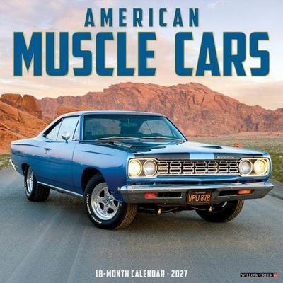 American Muscle Cars 2027 12 X 12 Wall Calendar