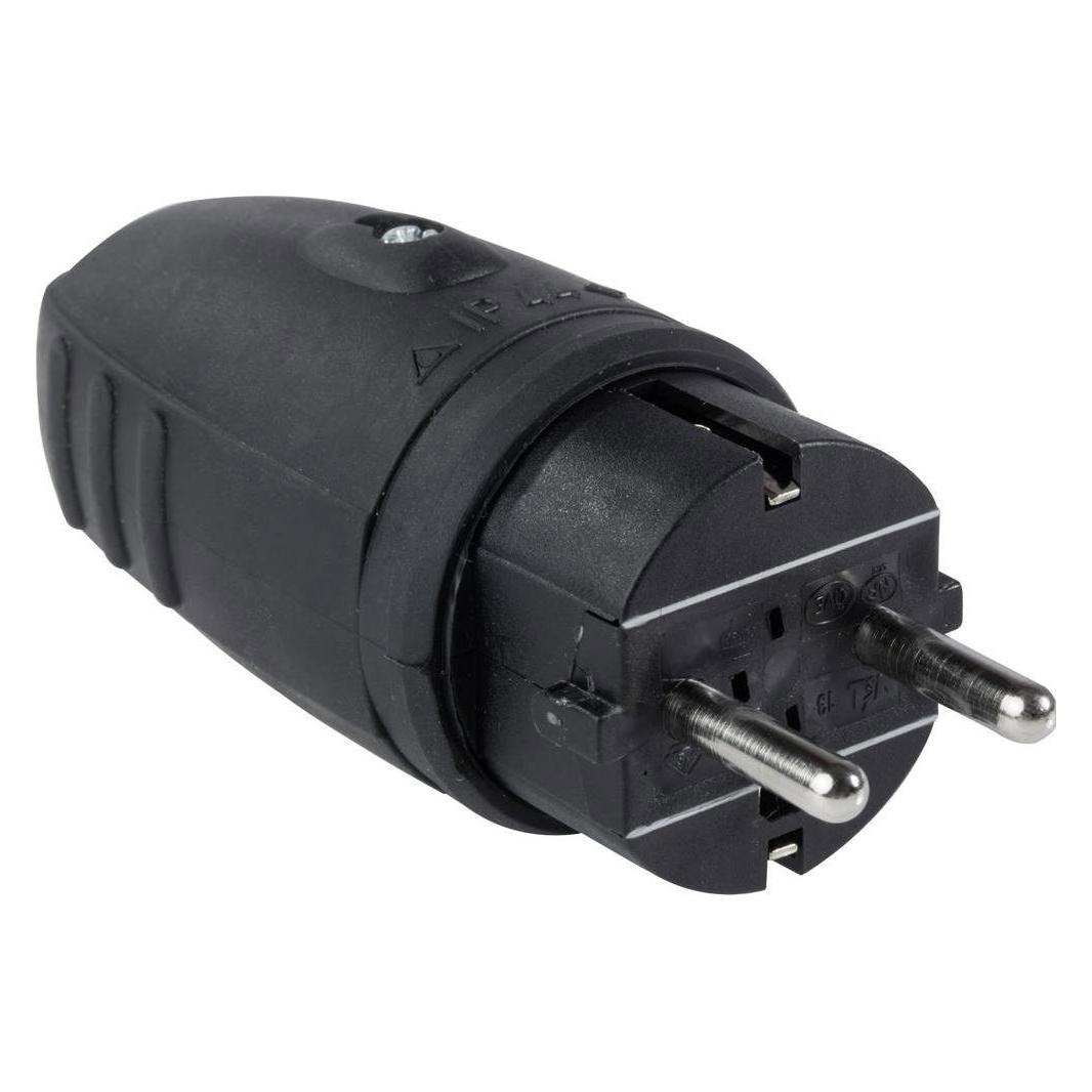 As - Schwabe Gummistecker (CEE 7/7) (60410)
